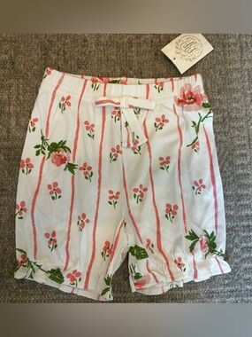 NWT The Beaufort Bonnet Company TBBC Pima flower knickers girls size 7